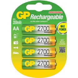 GP 充電池ReCyko AA 2600mAh 4s